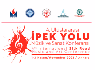 "4. ULUSLARARASI İPEK YOLU MÜZİK VE SANAT KONFERANSI BİLDİRİLER KİTABI/PROCEEDİNGS BOOK"  E-KİTAP OLARAK YAYIMLANDI