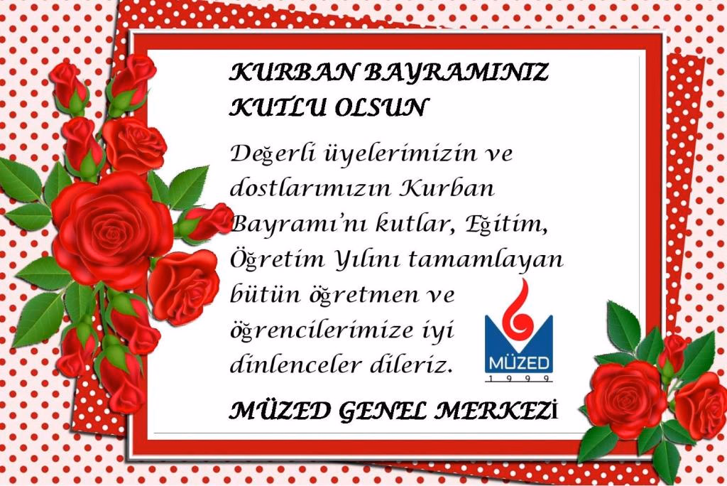 KURBAN BAYRAMINIZ KUTLU OLSUN